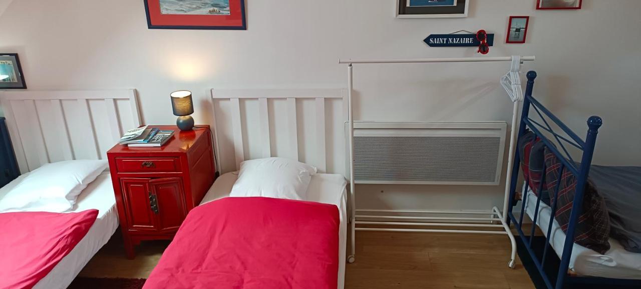 2Chambres Attenantes 200M Mer Chez Gaelle Saint-Nazaire  Eksteriør billede